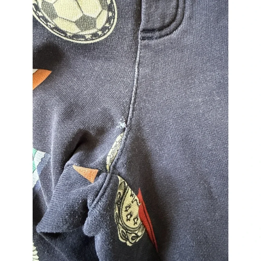 Dolce & Gabbana Kids Medal Print Joggers Boys Size 11/12 Cotton Italy